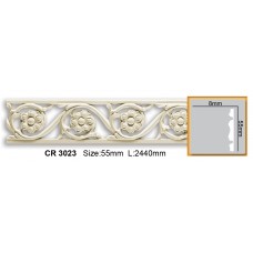 Декоративный молдинг из полиуретана CR 3023 (2.44м)*